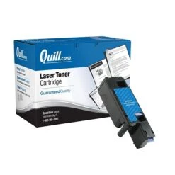 Quill Brand® Remanufactured Cyan Standard Yield Toner Cartridge Replacement For Dell C1660 (5R6J0) (Lifetime Warranty)