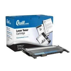 Quill Brand® Remanufactured Cyan Standard Yield Toner Cartridge Replacement For Samsung CLT-407 (CLT-C407S) (Lifetime Warranty)