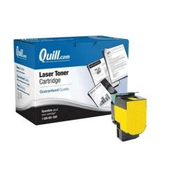 Quill Brand® Remanufactured Yellow High Yield Toner Cartridge Replacement For Lexmark C540/C544 (C540H1YG) (Lifetime Warranty)