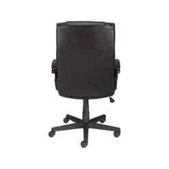 Quill Brand® Turcotte Luxura Faux Leather Computer And Desk Chair, Black (23094-CC) -Office Supplies Discount sp41816846 s7