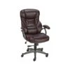 Quill Brand® Osgood High-Back Bonded Leather Manager Chair, Brown (22298) -Office Supplies Discount sp41817321 s7
