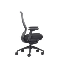 Quill Brand® Ayalon Fabric Seat Gargoyle Mesh Task Chair, Black (V-AYALON-GAR-BK) -Office Supplies Discount sp79691210 s7
