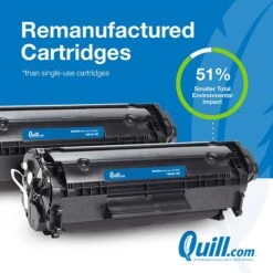 Quill Brand® Remanufactured Black Extended Yield Toner Cartridge Replacement For HP 14X (CF214X) (Lifetime Warranty) -Office Supplies Discount sp85556680 s7 3