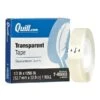 Quill Brand® Transparent Tape, Glossy Finish, 1/2" X 36 Yds., Single Roll (70016043807) -Office Supplies Discount sp94317084 s7